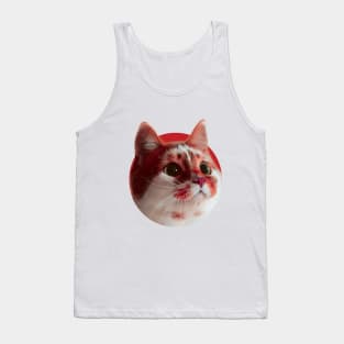 Red Cat Tank Top